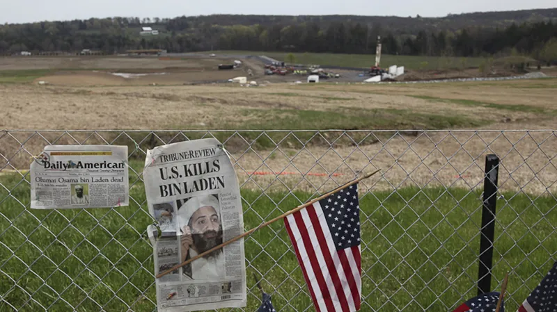 Pietní místo kolem dopadu letu č. 93 v Pensylvánii