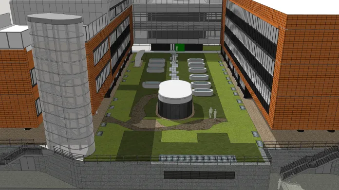 Budova nové biobanky v Brně