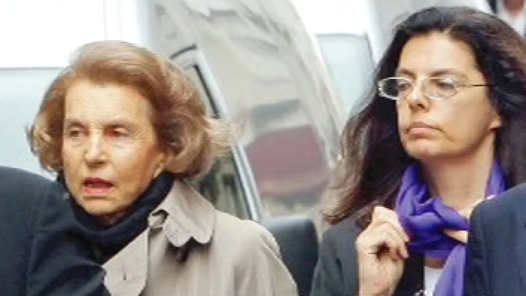 Liliane Bettencourtová s dcerou