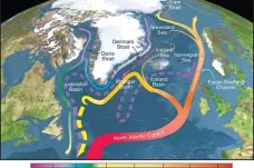 Oceánský systém, který přenáší teplo, může zkolabovat během desítek let. Znamenalo by to pokles teplot v Evropě