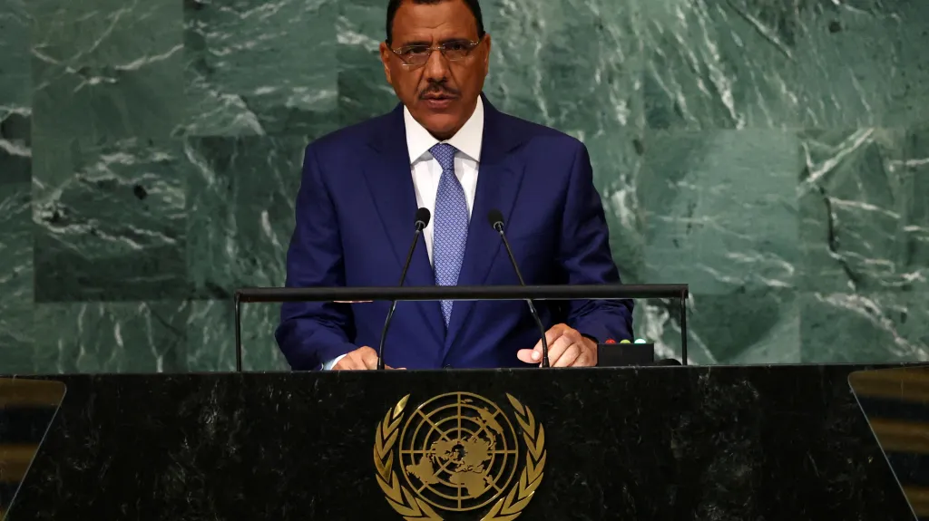 Mohamed Bazoum v září 2022