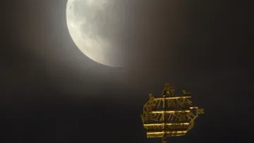 Zatmění Měsíce nad Ruskem