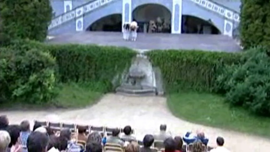 Český Krumlov - otáčivé hlediště