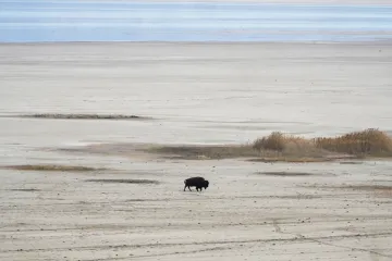 Velké solné jezero v Utahu vysychá. Může to ohrozit ekonomiku i životní prostředí