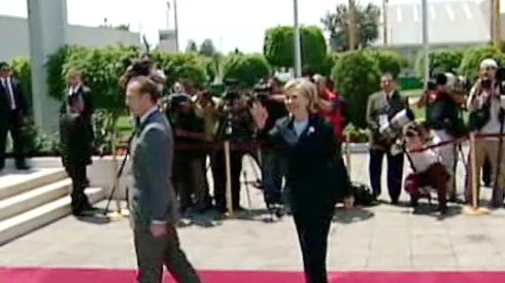 Hillary Clintonová v Mexiku