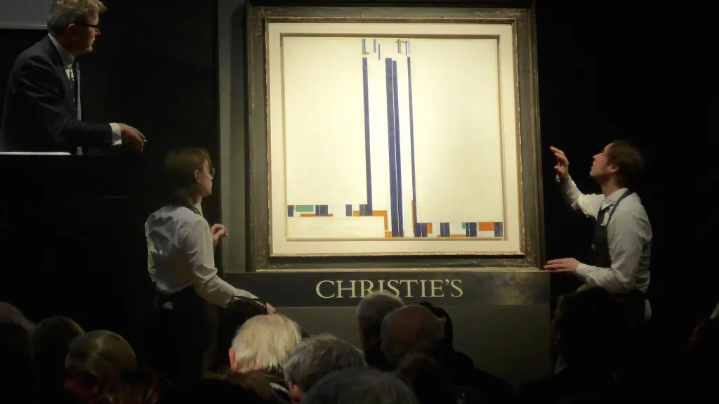 Aukce Kupkova obrazu Série C III. Élévations