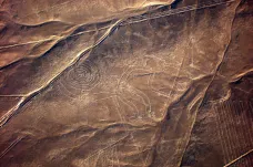 Řidič kamionu poškodil v Peru 2500 let starý obrazec na planině Nazca. Zajel si vyměnit kolo
