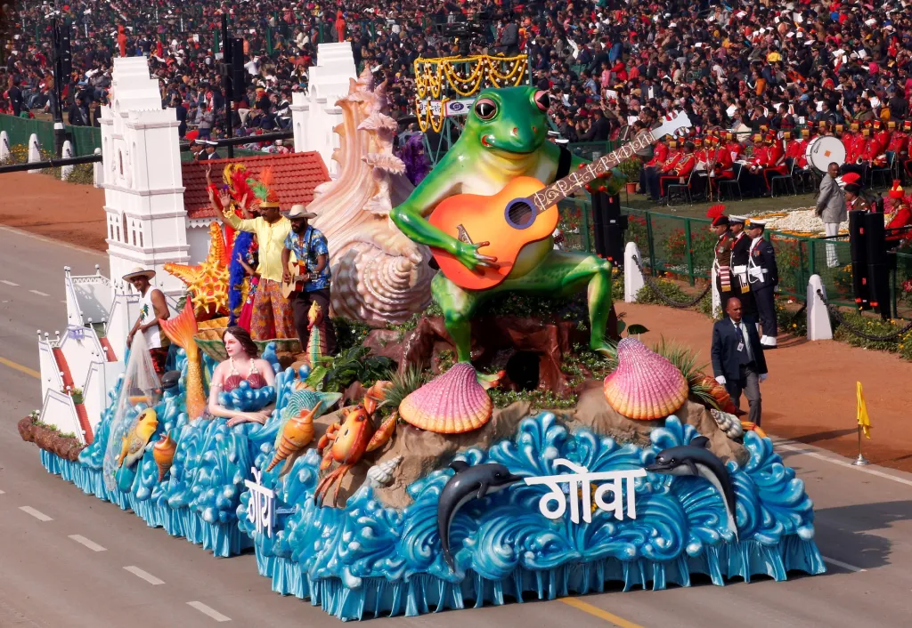 Indie slaví Den republiky