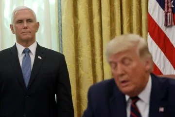 „Křesťan, konzervativec a republikán“, přesně v tomto pořadí. Pence podruhé stojí za Trumpem v boji o Bílý dům