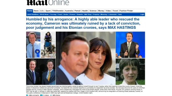 Daily Mail o brexitu