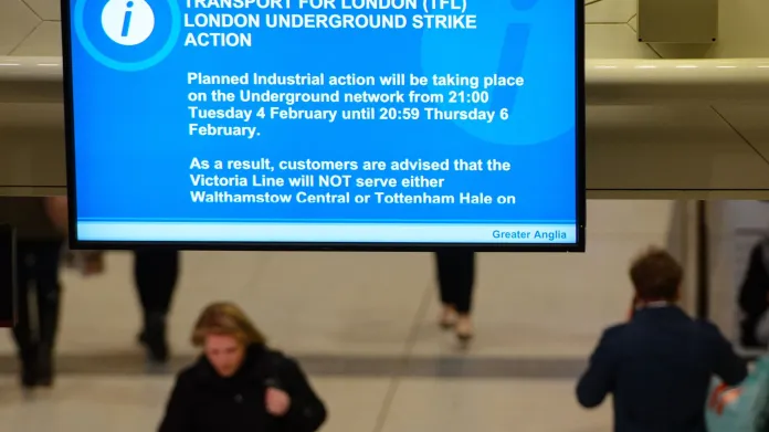 Stávka v londýnském metru