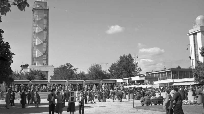 Předchůdce MSV v roce 1956