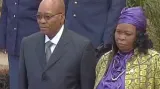 Jacob Zuma s manželkou