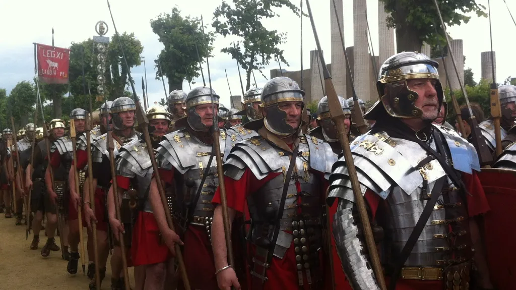 Ilustrační foto - římští legionáři