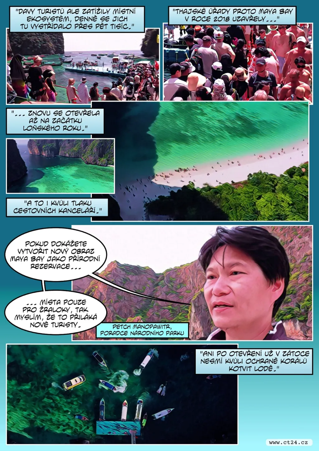 Turisté plaší žraloky