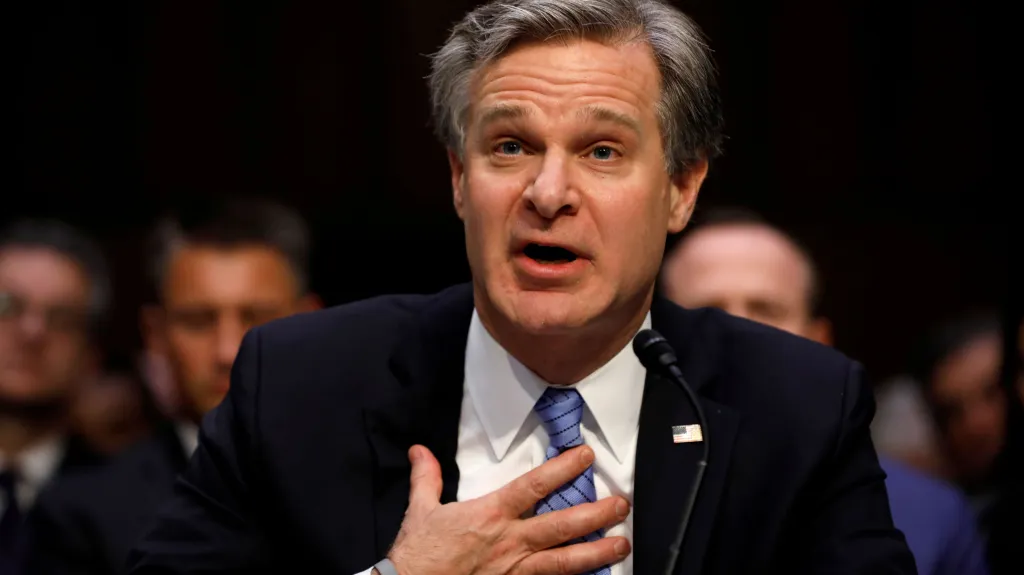 Šéf FBI Christopher Wray