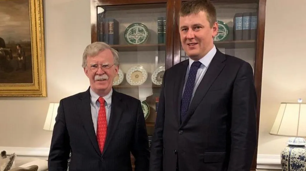 John Bolton s Tomášem Petříčkem