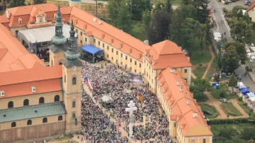 Poutní mše na Velehradě