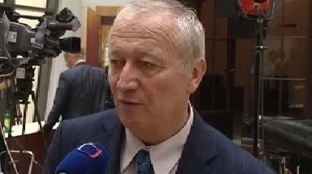 Ministr financí Eduard Janota