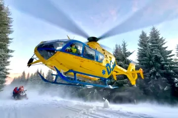 V Krkonoších po srážce na sjezdovce zemřela lyžařka