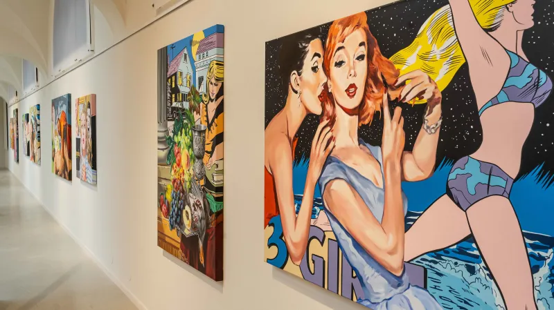 Z výstavy Pasta Oner: The Gilded Age