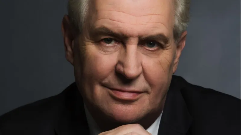 Miloš Zeman - oficiální portrét