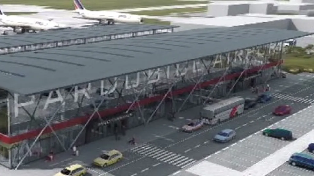 Pardubické letiště – vizualizace