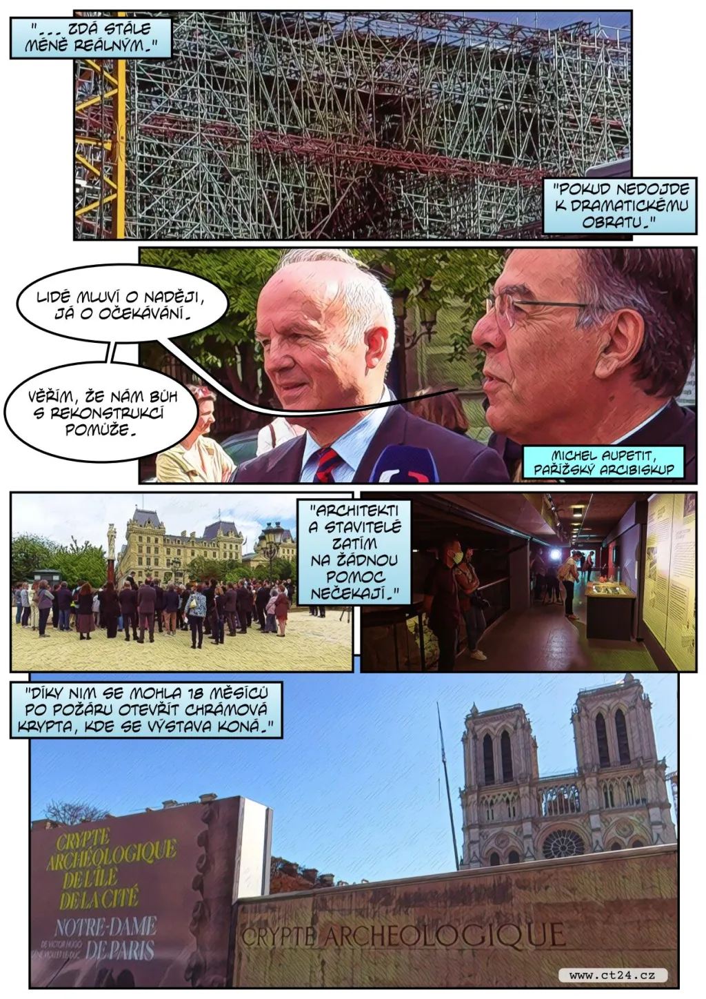 Notre-Dame se otevřela velkou výstavou