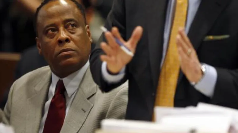 Conrad Murray před soudem