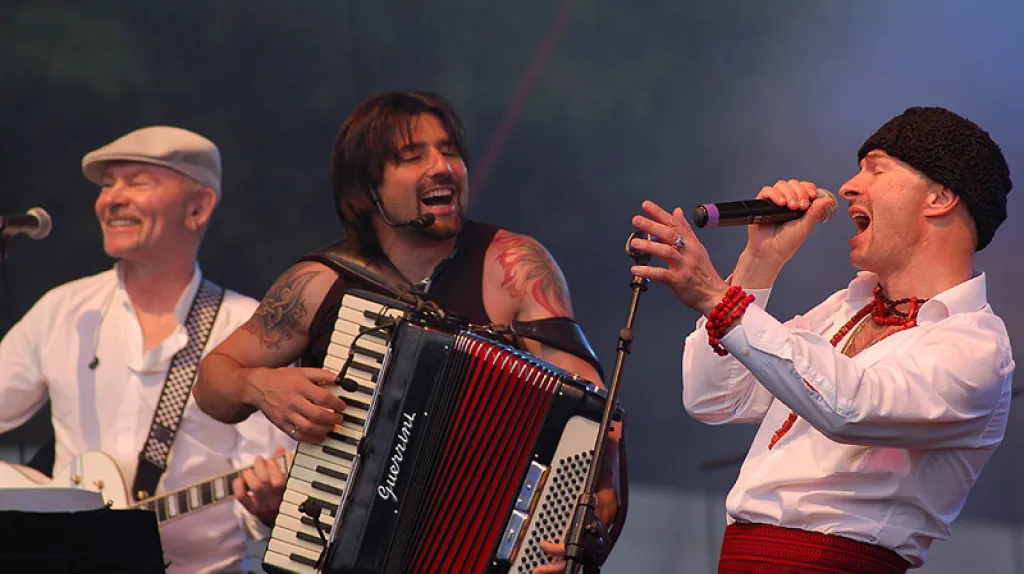 Společný koncert Voo Voo a Hajdamaky