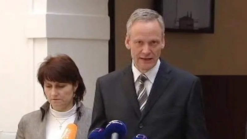 Cyril Svoboda a Michaela Šojdrová