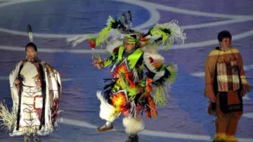 Slavnostní zahájení olympijských her ve Vancouveru