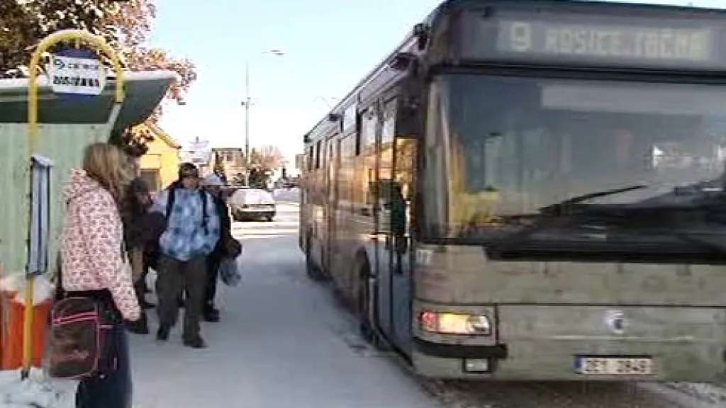 Autobus v Pardubicích