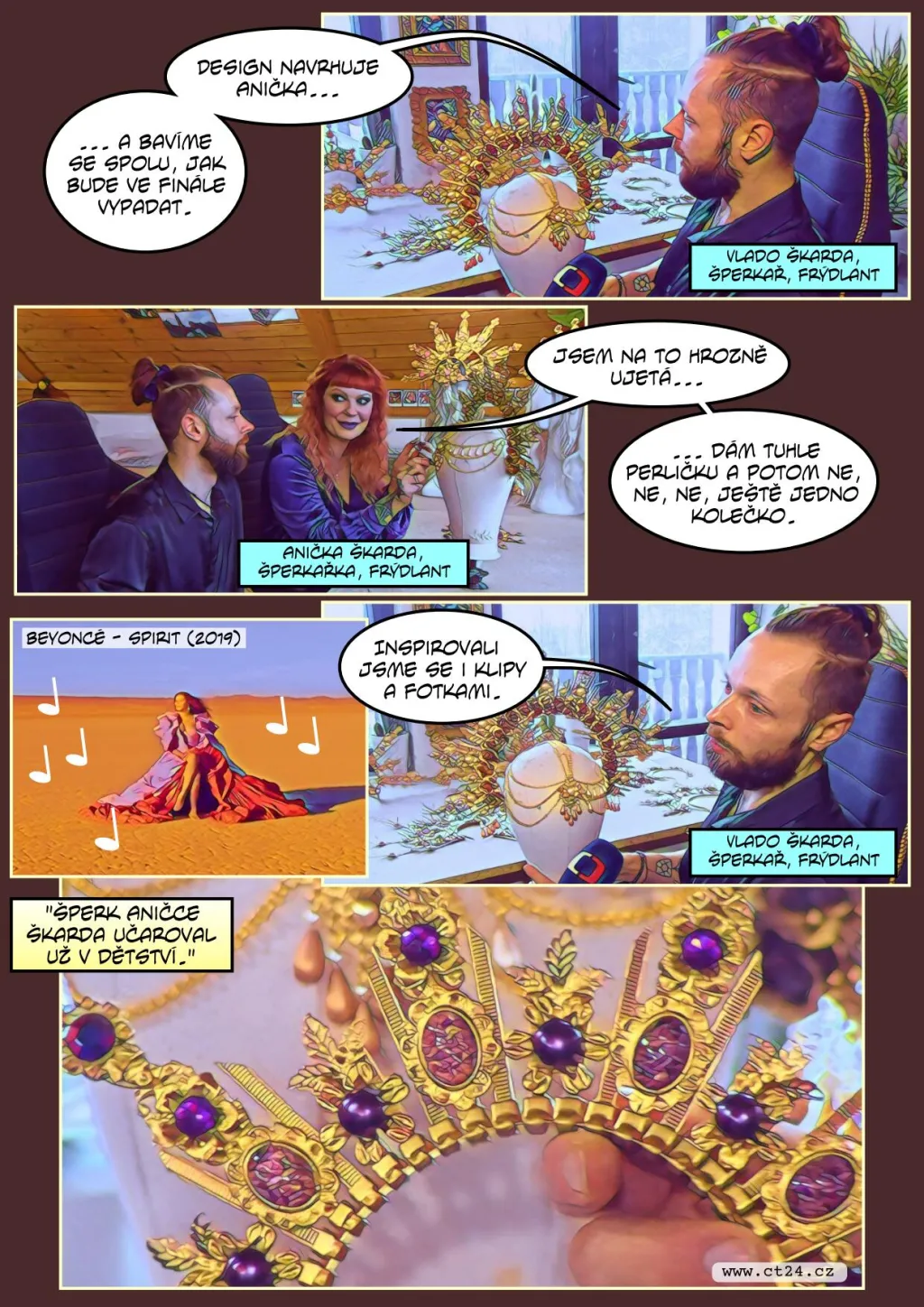 Šperky pro Beyoncé