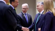 Evropští lídři na summitu v Bruselu