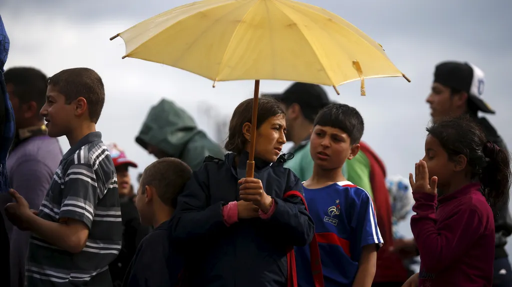Uprchlíci chtějí zůstat v řeckém táboře v Idomeni
