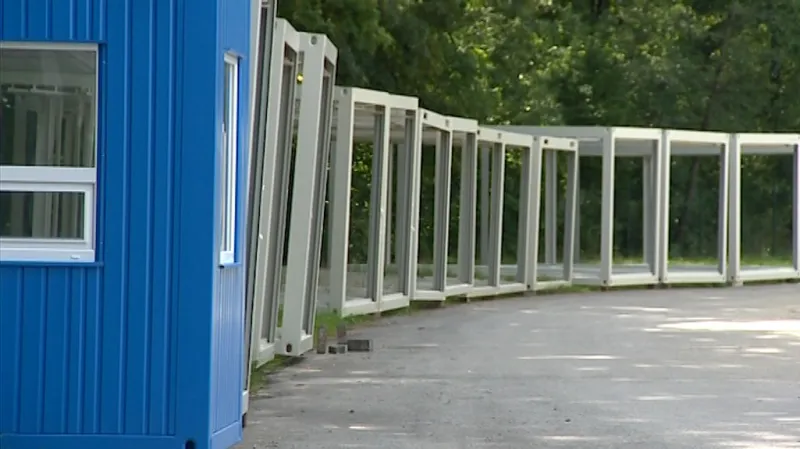 Kontejnery pro uprchlíky