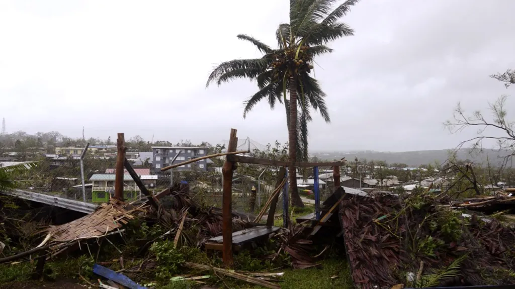 Následky tropické bouře Pam na Vanuatu