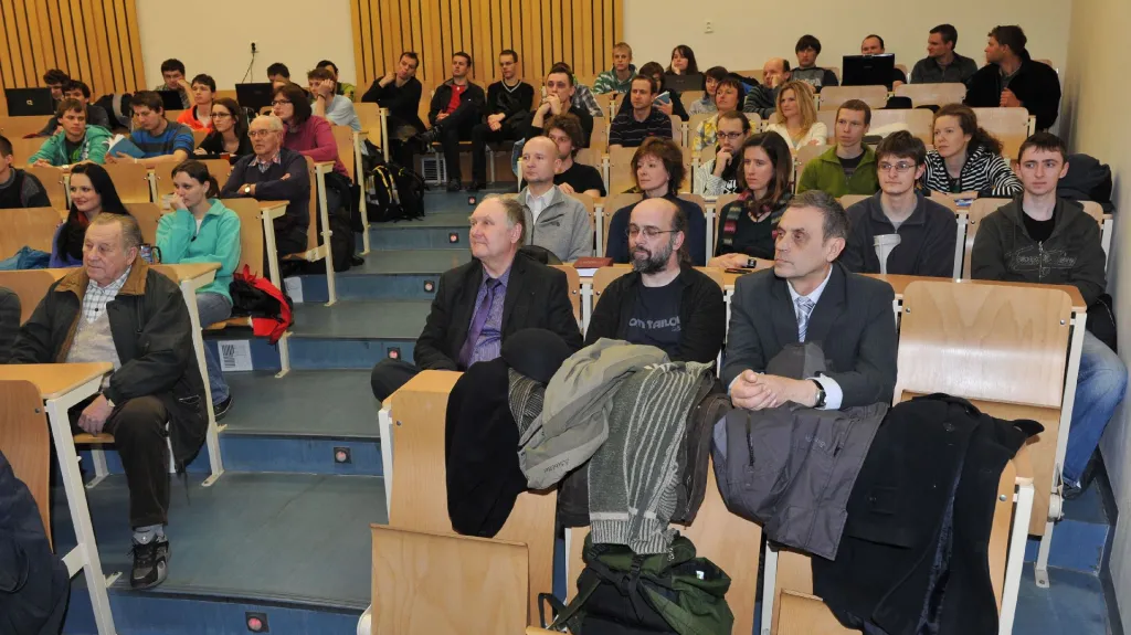 Přednáška na Univerzitě Pardubice
