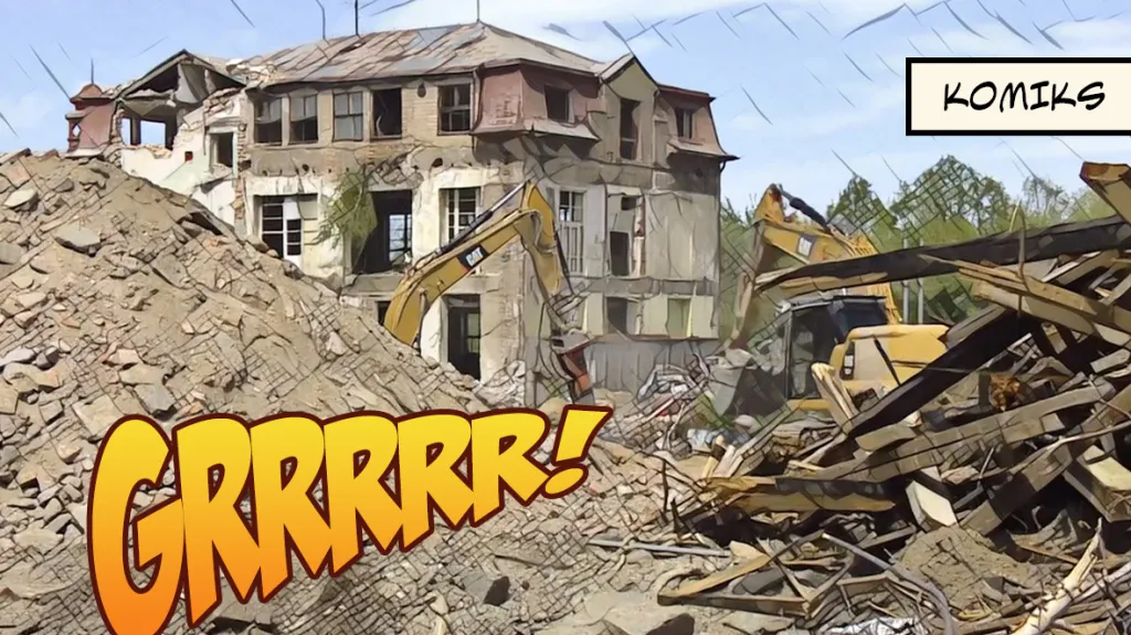 Areál bývalé továrny Tesla jde k zemi