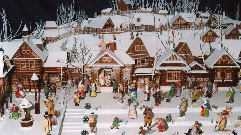 V. Cejnar - Zimní betlém