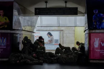 Ruské síly zasáhly Charkov. Protivzdušná obrana sestřelila drony nad Kyjevem, uvedli Ukrajinci