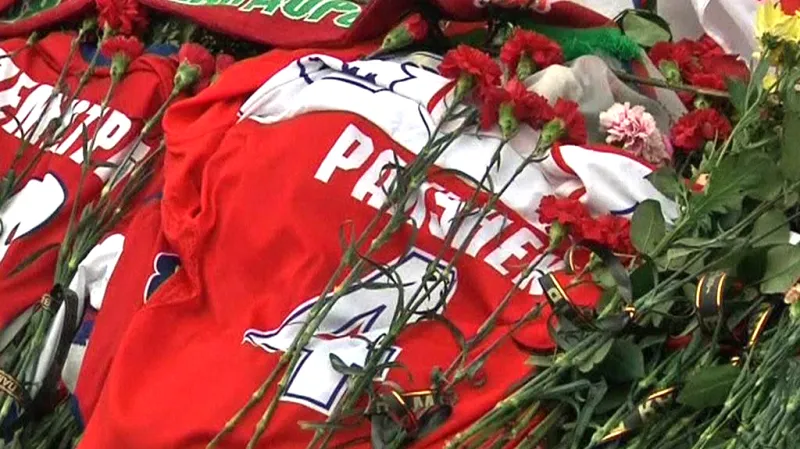 Pieta za zemřelé hokejisty