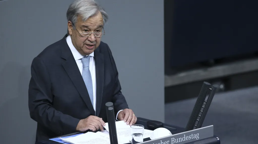 Generální tajemník OSN Antonio Guterres