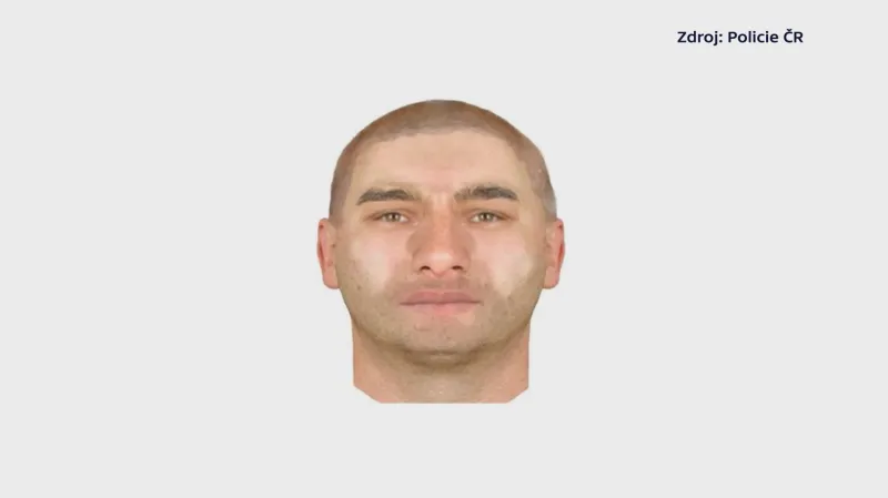 Identikit muže, který se pokusil o znásilnění v lednu