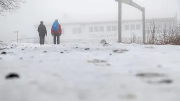 Severovýchod Německa zasypal o velikonoční neděli sníh