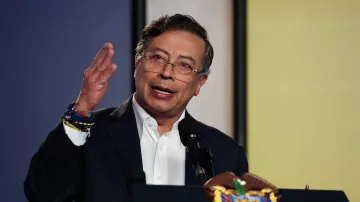 Kolumbijský prezident Gustavo Petro