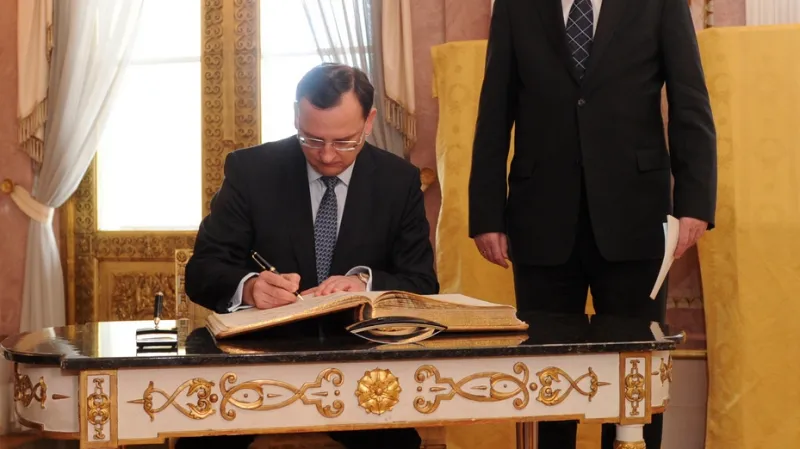 Petr Nečas na návštěvě Bavorska