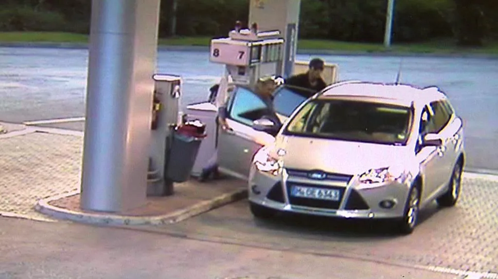 Záběr bezpečnostní kamery