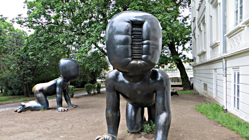 Mimina Davida Černého na Kampě